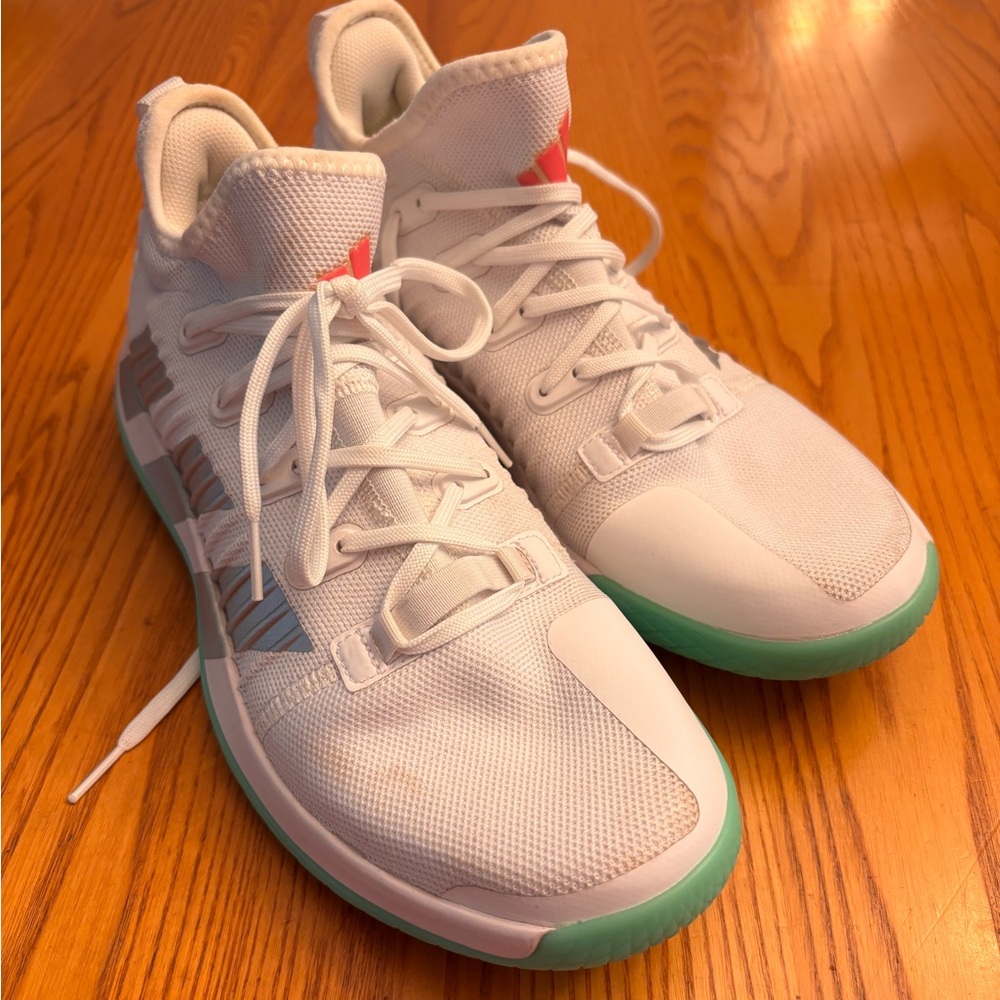 Adidas Stabil Next Gen White Silver Court/Vball Shoes